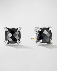 David Yurman - Chatelaine Stud Earrings With Gemstsones And Diamonds - Lyst