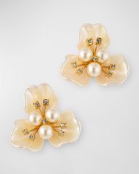 Lele Sadoughi - Blossom Button Earrings - Lyst