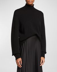 The Row - Kensington High-Neck Cashmere Sweater - Lyst