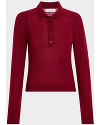 NAADAM - Cloud Cashmere Long-Sleeve Polo - Lyst