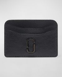Marc Jacobs - Metallic Leather Card Holder - Lyst