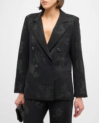 Libertine - Gothic Garden Crystal-Embellishment Double-Breasted Jacket - Lyst