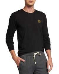 Versace - Apos;S Medusa Logo Long-Sleeve T-Shirt - Lyst