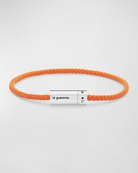 Le Gramme - Nato Polyester Cable Bracelet - Lyst