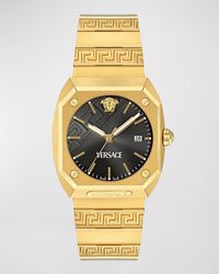 Versace - Antares Ip Bracelet Watch, 44X41.5Mm - Lyst