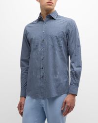 Rodd & Gunn - Seaward Downs Printed Cotton Sport Shirt - Lyst