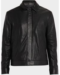 Jonathan Simkhai - Apos;S Landon Collared Leather Jacket - Lyst