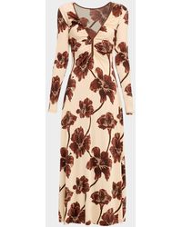 Johanna Ortiz - Alma Bordada Long-Sleeve Maxi Dress - Lyst