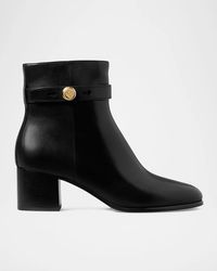 Tory Burch - Romy 50Mm Leather Ankle Boot - Lyst