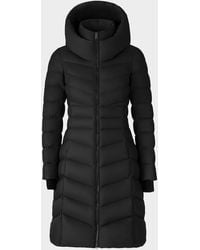 SOIA & KYO - Lita-U Down Fit-&-Flare Hooded Coat - Lyst
