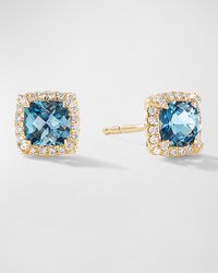 David Yurman - Chatelaine Earrings With Gemstone And Diamonds - Lyst