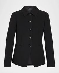 Theory - Cutaway Single-Breasted Jacket - Lyst