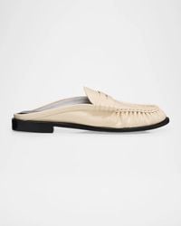 Rag & Bone - Lexi Leather Penny Loafer Mules - Lyst