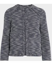 Rag & Bone - Clarice Striped Woven Jacket - Lyst