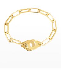 Dinh Van - Yellow Gold Menottes R15 Extra-large Bracelet - Lyst