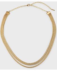 Soko - Safu Layered Herringbone Necklace - Lyst