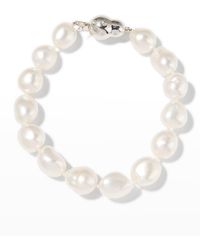 Assael - 18k White Gold South Sea Baroque Pearl Bracelet - Lyst