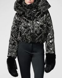Goldbergh - Starrysky Quilted Ski Jacket With Lurex Detail - Lyst