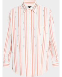 Le Superbe - Seaside Over You Embellished Long-Sleeve Shirt - Lyst