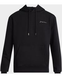 Jacquemus - Apos;S Brode Embroidered Logo Hoodie - Lyst