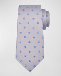 Kiton - Silk Polka Dot-Print Tie - Lyst