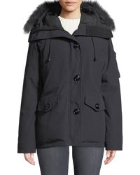 Canada Goose Montebello Parka With Fur Hood - Multicolour