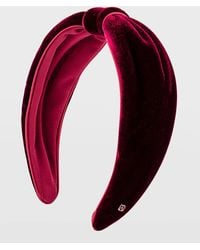 Alexandre De Paris - Knot Velvet Headband - Lyst