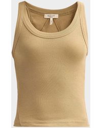 Rag & Bone - The Essential Ribbed Tank Top - Lyst