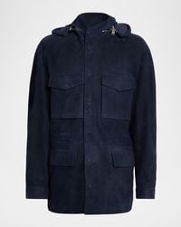 Tom Ford - Apos;S Suede Hooded Field Jacket - Lyst