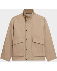 Theory - Apos;S Snap-Front Utility Jacket - Lyst