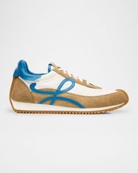 Loewe - Apos;S Flow Runner 2.0 Nylon And Suede Sneakers - Lyst