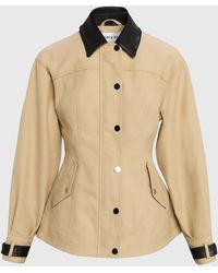Veronica Beard - Talla Cotton Peplum Jacket - Lyst