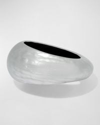 Alexis - Puffy Lucite Tapered Bangle Bracelet - Lyst