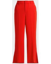 Cinq À Sept - Kerry Cropped Crepe Pants - Lyst