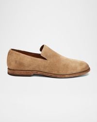 Frye - Apos;S Chris Venetian Suede Slip-On Loafers - Lyst