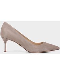 Veronica Beard - 65Mm Rita Suede Pointed-Toe Pumps - Lyst