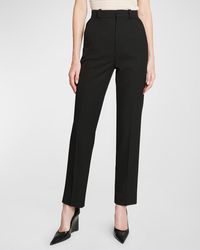 Victoria Beckham - Cropped Kick-Flare Trousers - Lyst
