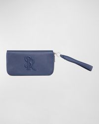 Stefano Ricci - Embossed Leather Wristlet Wallet - Lyst