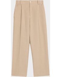 Jacquemus - Apos;S Le Pantalon Straight Leg Pleated Trousers - Lyst