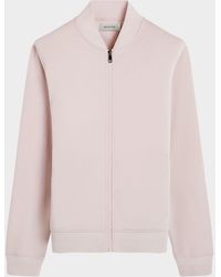 Bugatchi - Apos;S Soft Touch Knit Full-Zip Bomber Jacket - Lyst