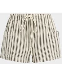 Rag & Bone - Featherweight Emery Drawstring Denim Shorts - Lyst