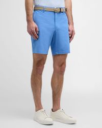 Peter Millar - Crown Comfort Flat-Front Shorts - Lyst