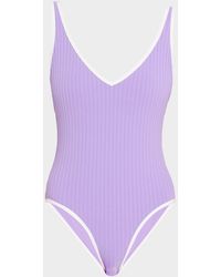 Solid & Striped - The Michelle One-Piece Swimsuit - Lyst