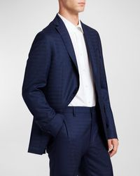 Etro - Wavy Jacquard Suit Jacket - Lyst