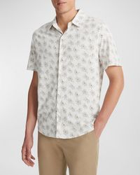 Vince - Abstract Daisies Sport Shirt - Lyst