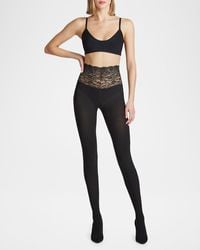 Commando - Sexy Ultimate Opaque Lace-Trim Tights - Lyst