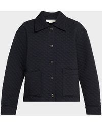 Vince - Quilted Boxy Jacket - Lyst