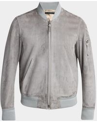 Tom Ford - Apos;S Suede Bomber Jacket - Lyst