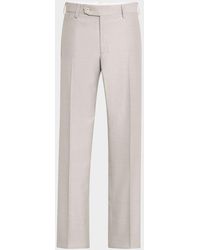 Stefano Ricci - Wool And Silk Five-Pocket Pants - Lyst