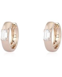 Kastel Jewelry - Baguette Diamond Earrings - Lyst